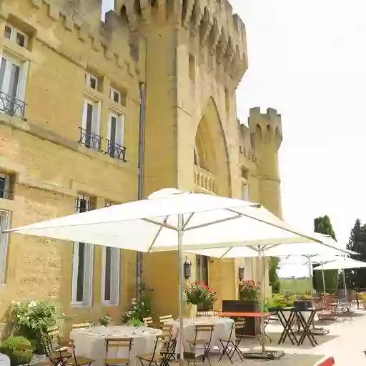 Restaurant - Hostellerie du Château des Fines Roches - Restaurant Châteauneuf-du-pape - Restaurant Chateauneuf du Pape avec terrasse