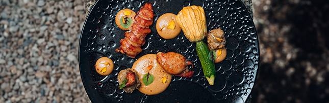 Le bistrot - Hostellerie du Château des Fines Roches - Restaurant Châteauneuf-du-pape - restaurant sympa CHATEAUNEUF-DU-PAPE